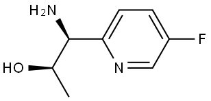 (1S,2R)-1-amino-1-(5-fluoropyridin-2-yl)propan-2-ol Structure