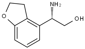 (2S)-2-amino-2-(2,3-dihydro-1-benzofuran-4-yl)ethan-1-ol Structure