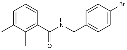 N-[(4-Bromophenyl)methyl]-2,3-dimethylbenzamide Structure