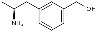 (S)-(3-(2-aminopropyl)phenyl)methanol Structure