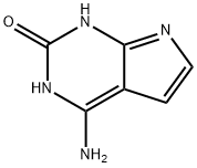 2H-Pyrrolo[2,3-d]pyrimidin-2-one, 4-amino-1,7-dihydro- (9CI) Structure