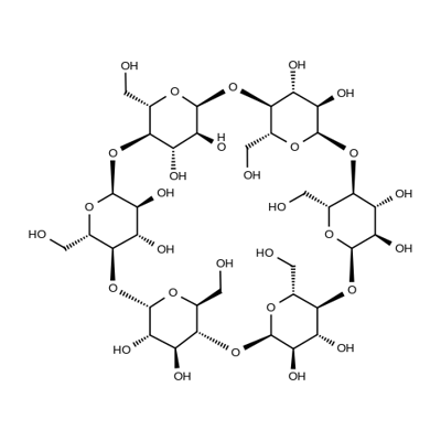 α-Cyclodextrin Structure