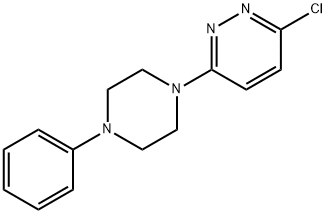 3-Chloro-6-(4-phenylpiperazin-1-yl)pyridazine Structure