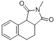 1,2-NAPHTHALENEDICARBOXIMIDE, 1,2,3,4-TETRAHYDRO-N-METHYL- Structure