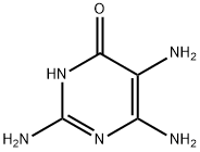 6-HYDROXY-2,4,5-TRIAMINOPYRIMIDINE Structure