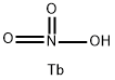 TERBIUM NITRATE, HEXAHYDRATE Structure