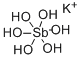 POTASSIUM ANTIMONATE Structure