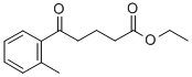 ETHYL 5-(2-METHYLPHENYL)-5-OXOVALERATE Structure