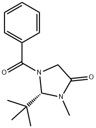 (2S)-(+)-1-BENZOYL-2-TERT-BUTYL-3-METHYL-4-IMIDAZOLIDINONE Structure