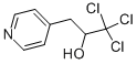 ALPHA-(TRICHLOROMETHYL)-4-PYRIDINEETHANOL Structure