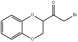 2-BROMO-1-(2,3-DIHYDRO-1,4-BENZODIOXIN-2-YL)-1-ETHANONE,97% Structure