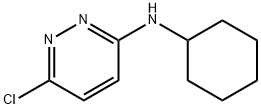 6-Chloro-N-cyclohexylpyridazin-3-amine Structure