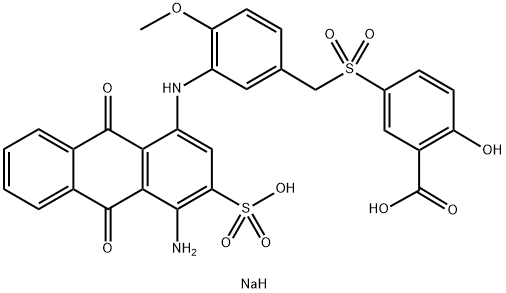 Alizarine Sky Blue 3FG Structure