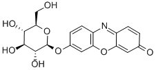 RESORUFIN BETA-D-GLUCOPYRANOSIDE Structure