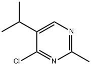 4-chloro-2-methyl-5-(1-methylethyl)pyrimidine Structure