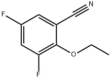 2-ETHOXY-3,5-DIFLUOROBENZONITRILE Structure