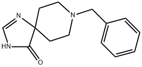 8-BENZYL-1,3,8-TRIAZA-SPIRO[4.5]DEC-1-EN-4-ONE Structure