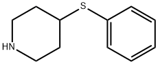 4-PHENYLSULFANYLPIPERIDINE HYDROCHLORIDE Structure