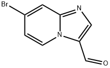 IMidazo[1,2-a]pyridine-3-carboxaldehyde, 7-broMo- Structure