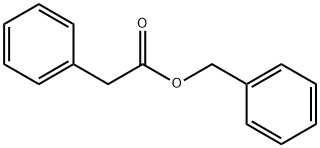 BENZYL PHENYLACETATE Structure