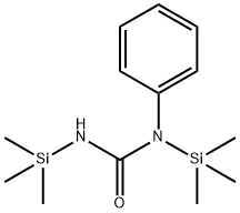 BIS-N,N'-(TRIMETHYLSILYL)-N-PHENYLUREA Structure