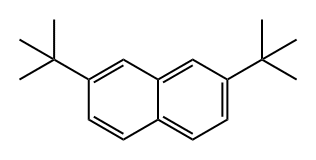 2,7-DI-TERT-BUTYLNAPHTHALENE Structure