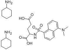 DANSYL-DL-GLUTAMIC ACID Structure