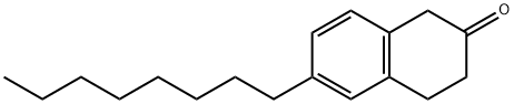 6-OCTYL-3,4-DIHYDRONAPHTHALEN-2(1H)-ONE Structure