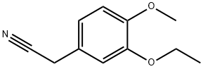 3-ETHOXY-4-METHOXYPHENYLACETONITRILE Structure