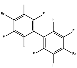 4,4'-DIBROMOOCTAFLUOROBIPHENYL Structure