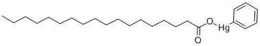 PHENYLMERCURIC STEARATE Structure