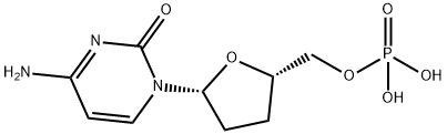 2',3'-Dideoxycytidine 5'-monophosphate Structure