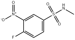 4-Fluoro-N-methyl-3-nitrobenzenesulfonamide Structure