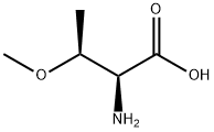 (2S,3S)-2-Amino-3-methoxybutanoic acid Structure