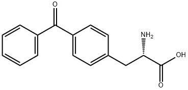 L-4-BENZOYLPHENYLALANINE Structure