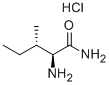 H-ILE-NH2 HCL Structure