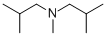 N-METHYL DIISOBUTYLAMINE Structure