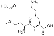 H-MET-LYS-OH FORMIATE SALT Structure