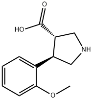 1049978-81-5 (3S,4R)-4-(2-METHOXYPHENYL)PYRROLIDINE-3-CARBOXYLIC ACID