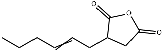 2-HEXEN-1-YLSUCCINIC ANHYDRIDE Structure