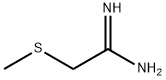 2-METHYLSULFANYL-ACETAMIDINE Structure