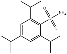 2,4,6-TRIISOPROPYLBENZENESULFONAMIDE Structure