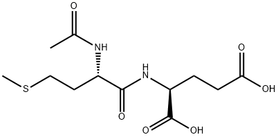 AC-MET-GLU-OH Structure