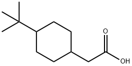 4-TERT-BUTYLCYCLOHEXYL ACETIC ACID Structure