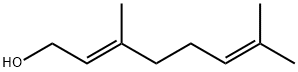 Geraniol Structure