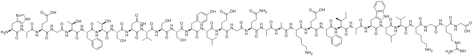 GLP-1 (7-37) Structure