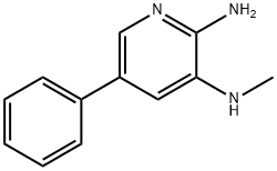 2-AMINO-3-METHYLAMINO-5-PHENYLPYRIDINE Structure