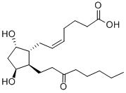 11BETA-13, 14-DIHYDRO-15-KETO PROSTAGLANDIN F2ALPHA Structure