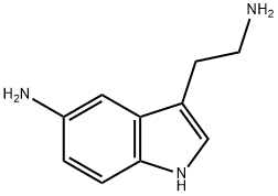 5-AMINOTRYPTAMINE Structure