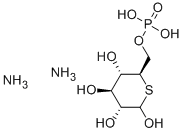 5-THIO-D-GLUCOSE 6-PHOSPHATE DIAMMONIUM SALT Structure